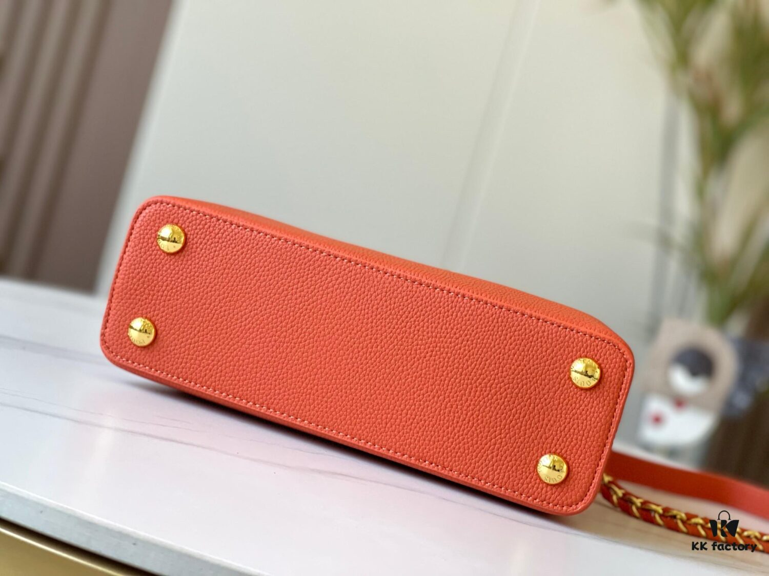 Exclusive On-Site Photo - Factory Outbound M59512 m59653 Capucines BB Handbag in Taurillon Leather