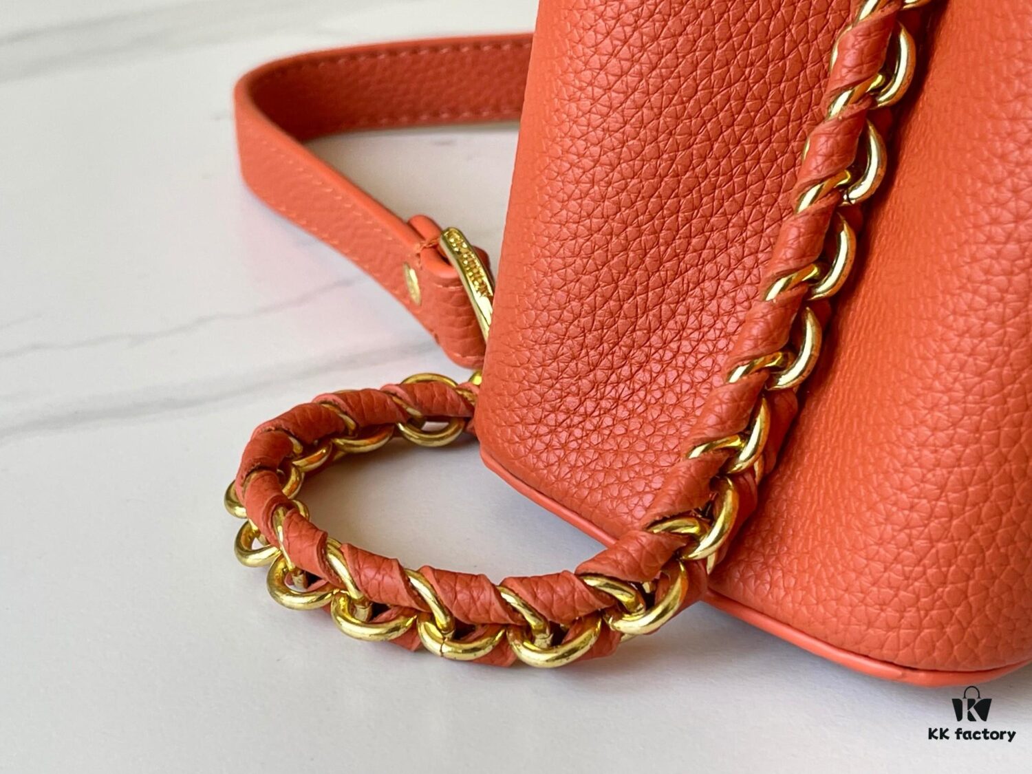 Exclusive On-Site Photo - Factory Outbound M59512 m59653 Capucines BB Handbag in Taurillon Leather