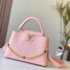 Upgraded M59209 Pink Capucines Medium Handbag