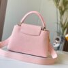 Upgraded M59209 Pink Capucines Medium Handbag