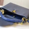 Upgraded M59209 Blue Capucines Medium Handbag
