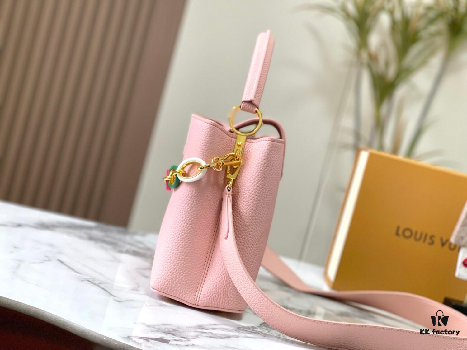 Upgraded M21652 Pink Gold-Tone Hardware