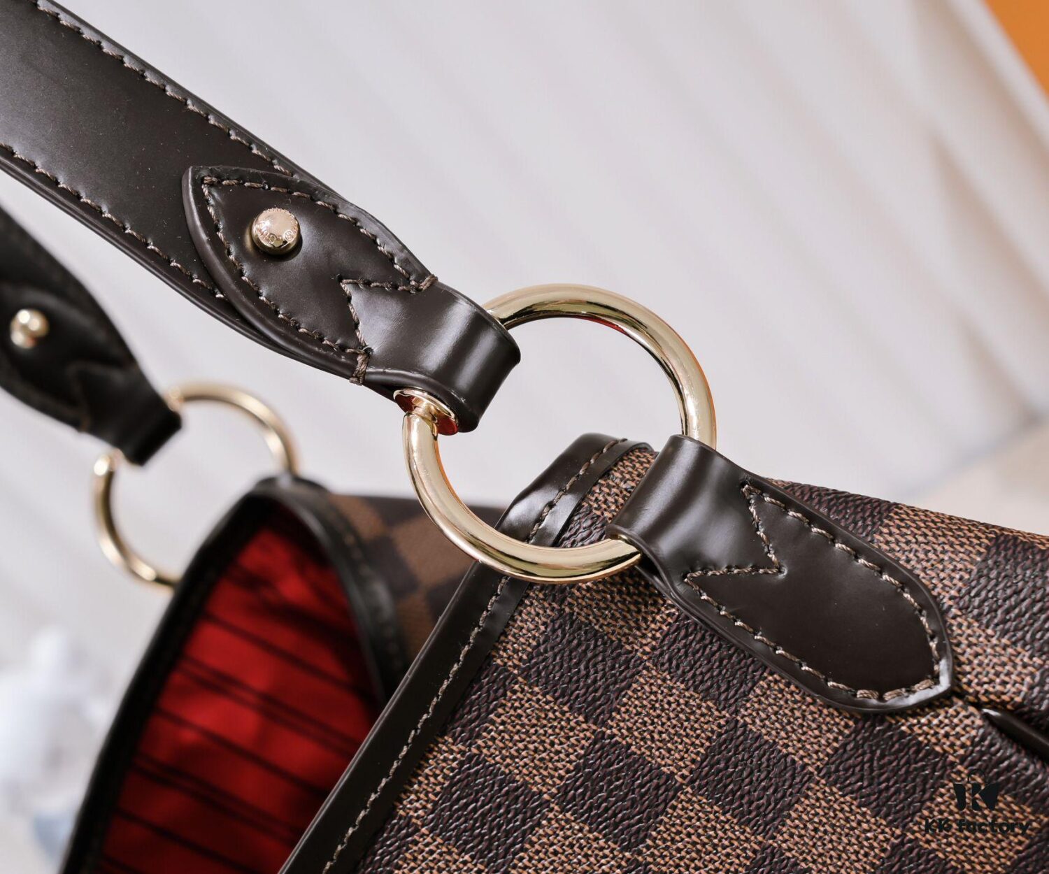 Wholesale Price, New Spring-Summer Style: The Stylish and Charming Damier Azur Canvas Calvi Tote – Perfect for Office Days and Beach Weekends