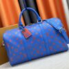 M41418 New 'Louis Vuitton x Takashi Murakami' Collaboration Keepall Bandouliere 45 Travel Bag
