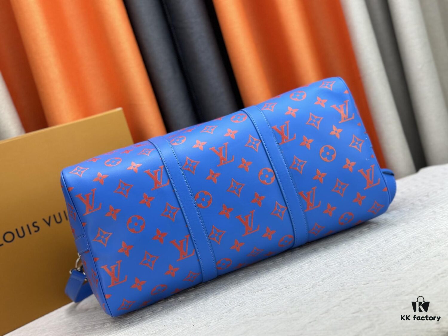 M41418 New 'Louis Vuitton x Takashi Murakami' Collaboration Keepall Bandouliere 45 Travel Bag