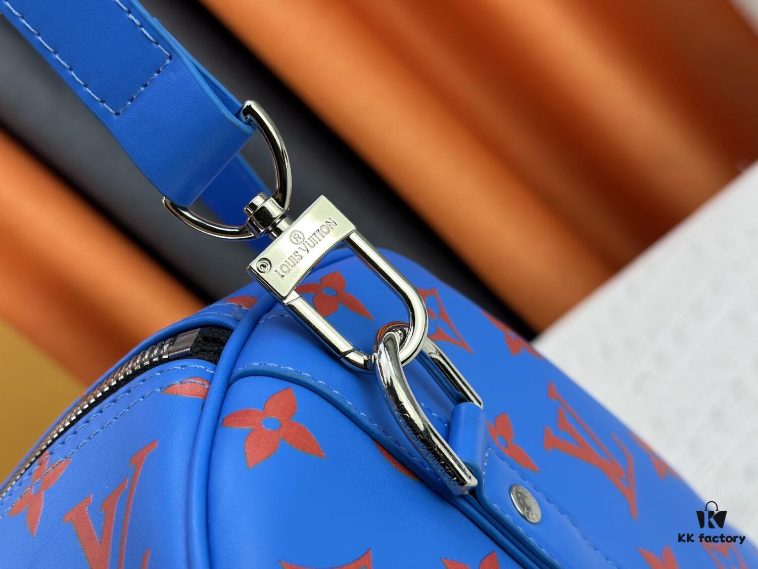 M41418 New 'Louis Vuitton x Takashi Murakami' Collaboration Keepall Bandouliere 45 Travel Bag
