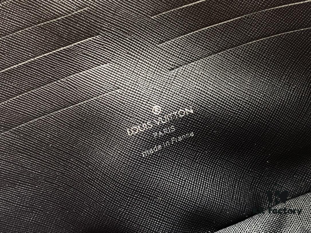 M82076 Latest Black Floral, Black Checkered, Embossed Checkered, Vintage Checkered, Brown Checkered, and Embossed Pochette Kasai Clutch