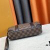 M82076 Latest Black Floral, Black Checkered, Embossed Checkered, Aged Floral, Brown Checkered, and Embossed Pochette Kasai Clutch
