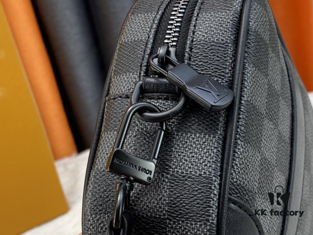 M82076 Latest Black Floral, Black Checkered, Embossed Checkered, Vintage Checkered, Brown Checkered, and Embossed Pochette Kasai Clutch