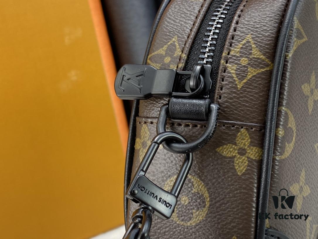 M82076 Latest Black Floral, Black Checkered, Embossed Checkered, Aged Floral, Brown Checkered, Embossed Pochette Kasai Clutch