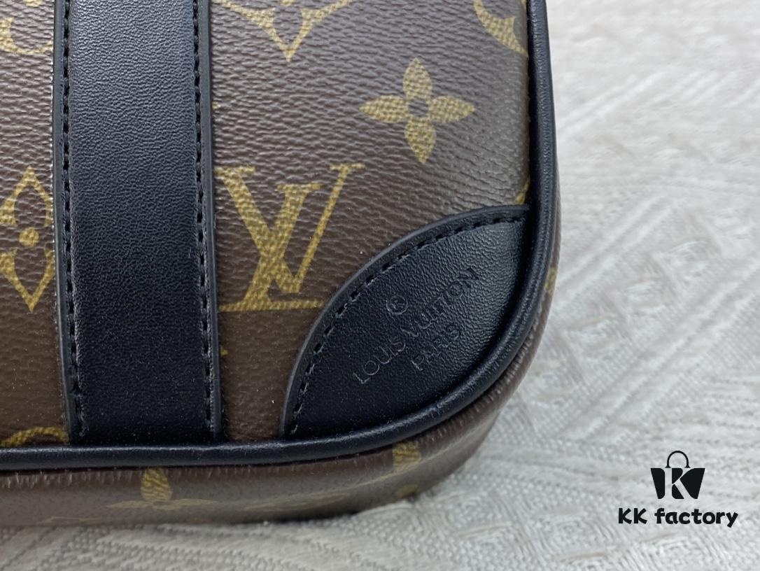 M82076 Latest Black Floral, Black Checkered, Embossed Checkered, Aged Floral, Brown Checkered, Embossed Pochette Kasai Clutch