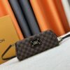 LOUIS VUITTON Exclusive Private Stock - Eva Bag 95567, Imported Vintage Cowhide with Original Yellow Leather, High-End Quality