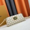 LOUIS VUITTON Exclusive Private Stock Eva Bag 95567, Imported Vintage Cowhide with Original Yellow Leather, High-End Quality