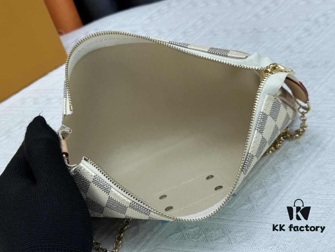 LOUIS VUITTON Exclusive Private Stock Eva Bag 95567, Imported Vintage Cowhide with Original Yellow Leather, High-End Quality