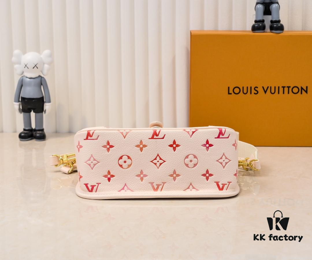 New Arrival M45985 Full Leather Gradient Oil Print Filigree Bag Series Diane Handbag