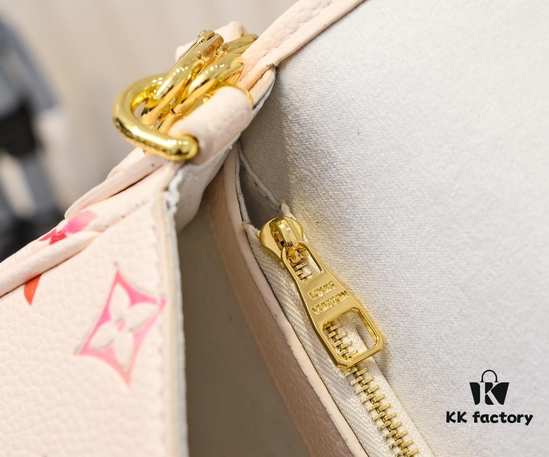 New Arrival M45985 Full Leather Gradient Oil Print Filigree Bag Series Diane Handbag