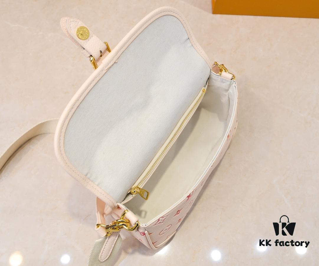 New Arrival M45985 Full Leather Gradient Oil Print Filigree Bag Series Diane Handbag