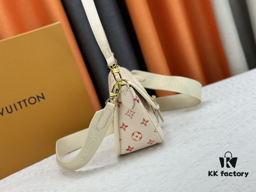 M45985 New Full Leather Gradient Oil Print Filigree Bag Diane Handbag