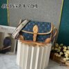 Upgraded M46386 M45985 Denim Baguette Diane Handbag