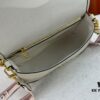 Authentic Studio Shot M46386 M46388 M45985 M45683 M45684 Full Leather Baguette Bag Series New Diane Handbag