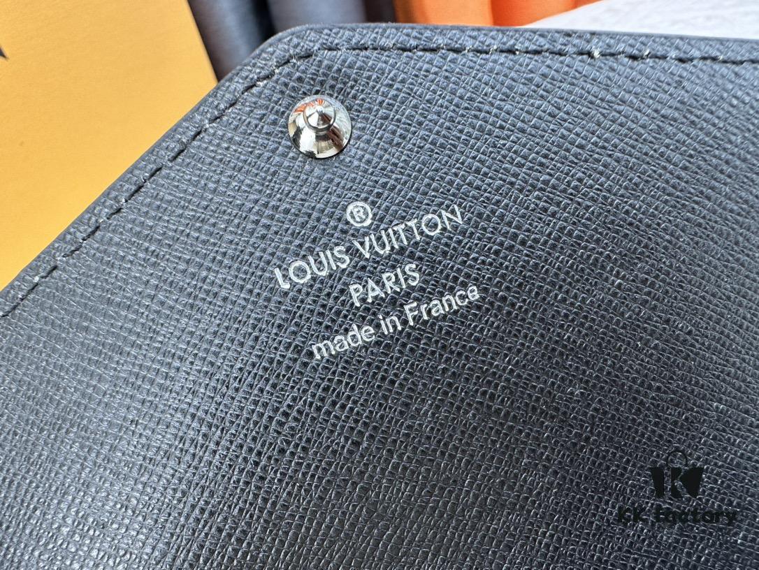 Wallet Real Item Photo - 61184 Denim Black Exquisite Craftsmanship Sales Champion