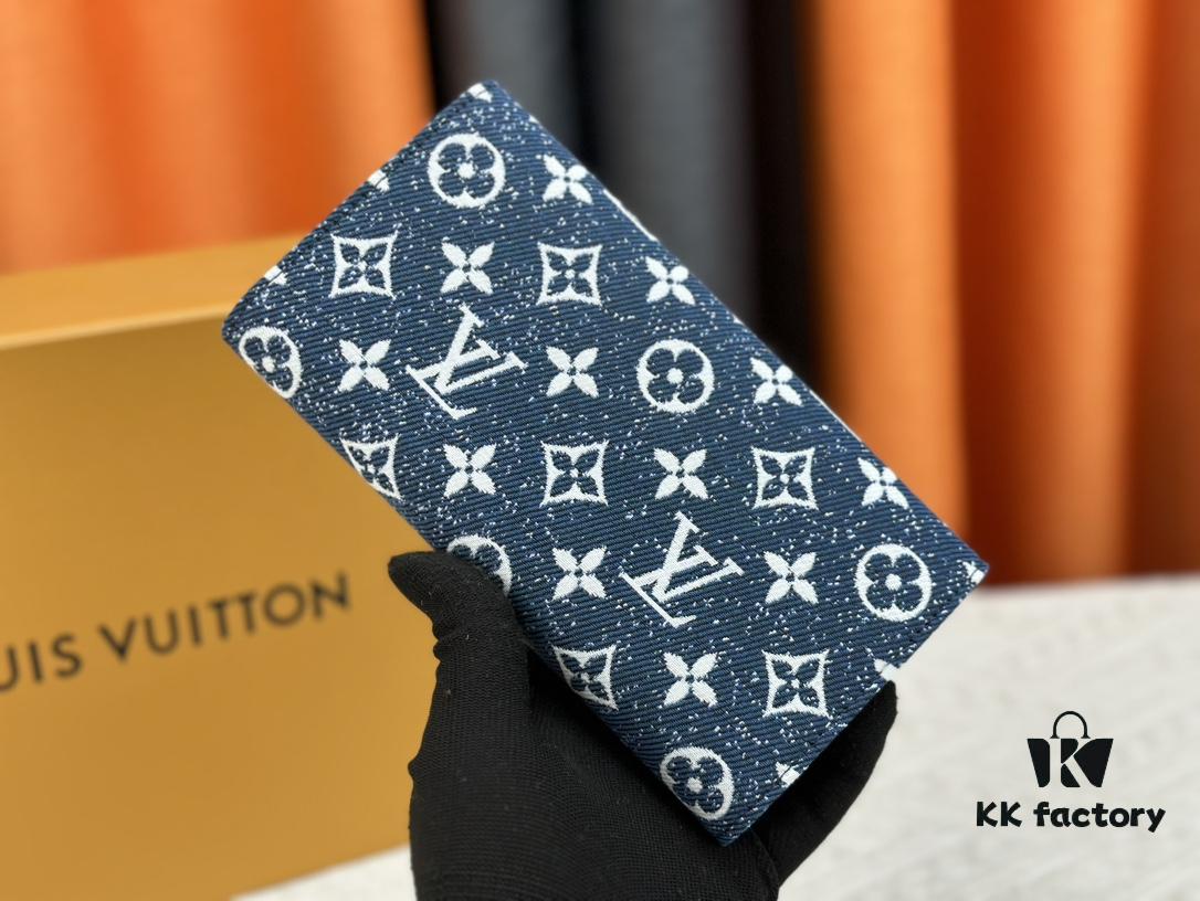 Wallet 61184 Denim Real Shot - Exquisite Craftsmanship, Best-Selling Champion