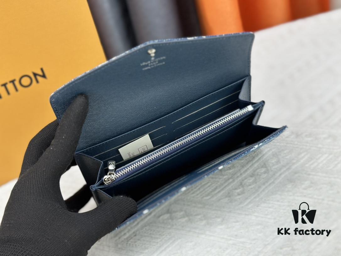 Wallet 61184 Denim Real Shot - Exquisite Craftsmanship, Best-Selling Champion