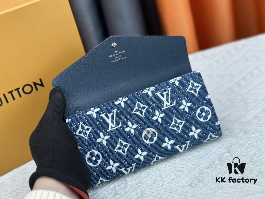 Wallet 61184 Denim Real Shot - Exquisite Craftsmanship, Best-Selling Champion