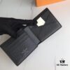 M67819 Black Flower! MULTIPLE Louis Vuitton HHI Series Compact Wallet