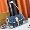 M46386 M45985 Denim Baguette Series New Diane Handbag