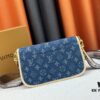 M46386 M45985 Denim Baguette Series New Diane Handbag