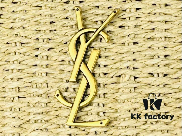 New Arrival Batch [Apricot Color] Kate - Raffia Woven Craft Chain Bag