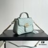 Authentic Shot # GG Marmont Mini Crossbody Bag Model: 583571 Gray-Green Size: 21*15.5*8cm