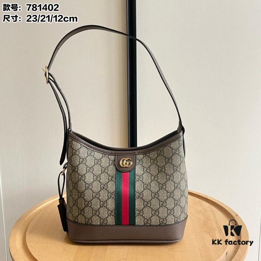 Gucci Ophidia Hobo Shoulder Bag Real Shot # Model 781402 Size 23/21/12cm