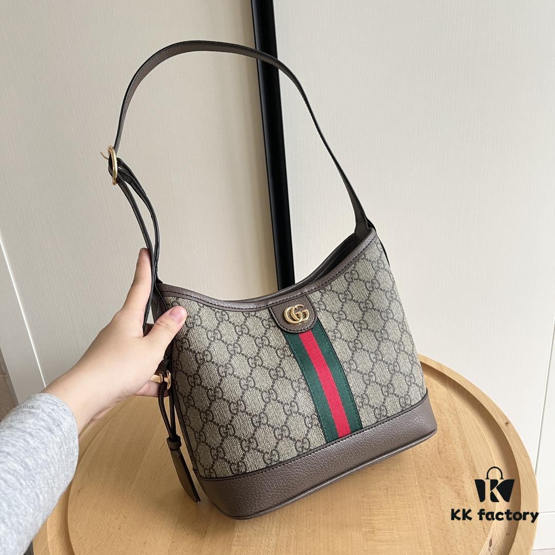 Gucci Ophidia Hobo Shoulder Bag Real Shot # Model 781402 Size 23/21/12cm