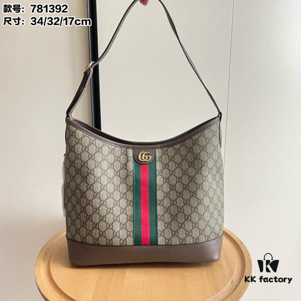 Gucci Ophidia Hobo Shoulder Bag Model 781392 Large Size 34/32/17cm