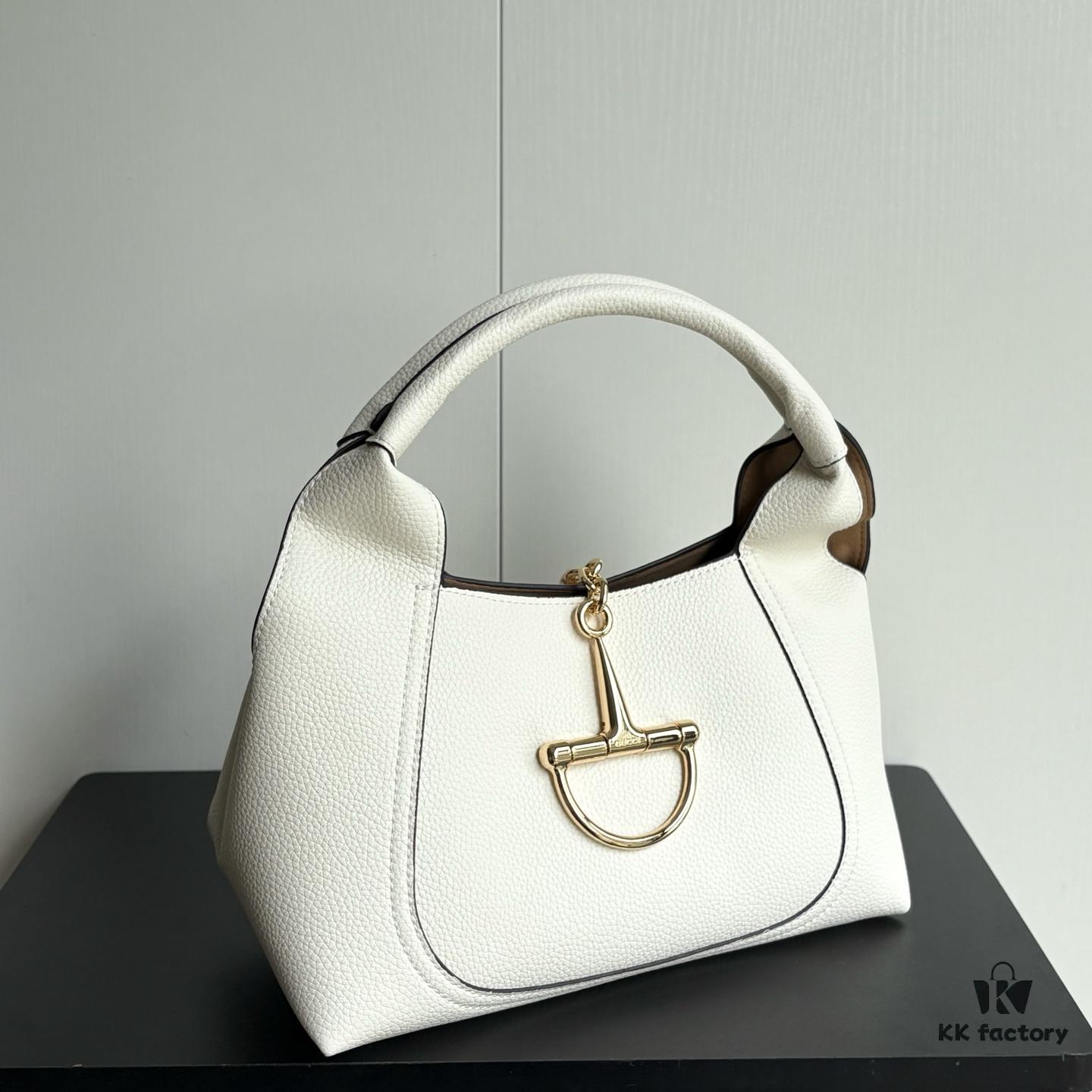 Gucci Softbit Mini Shoulder Bag in Milk White