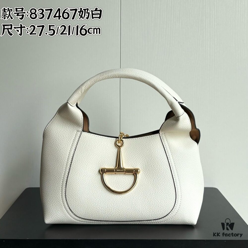 Gucci Softbit Mini Shoulder Bag in Milk White