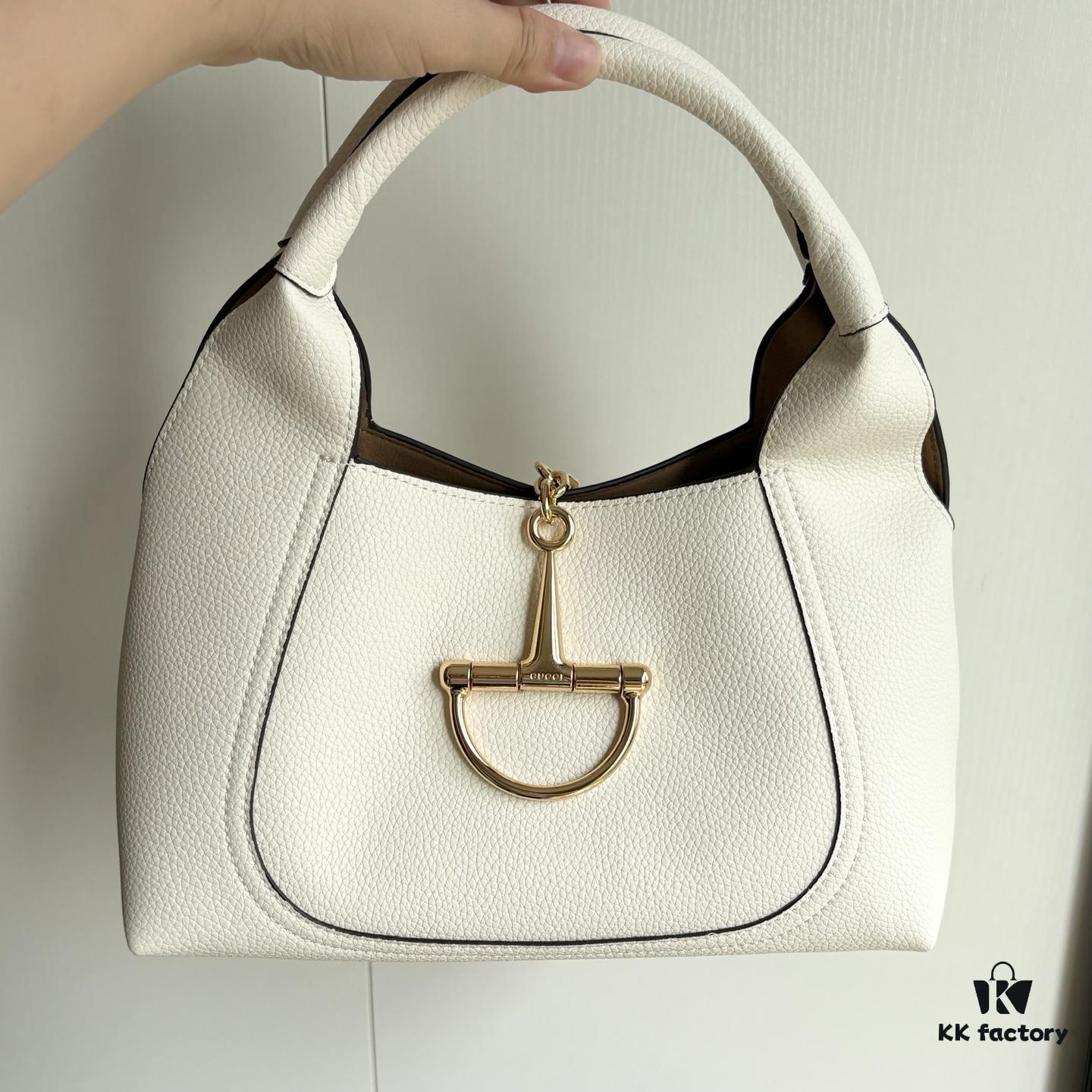 Gucci Softbit Mini Shoulder Bag in Milk White