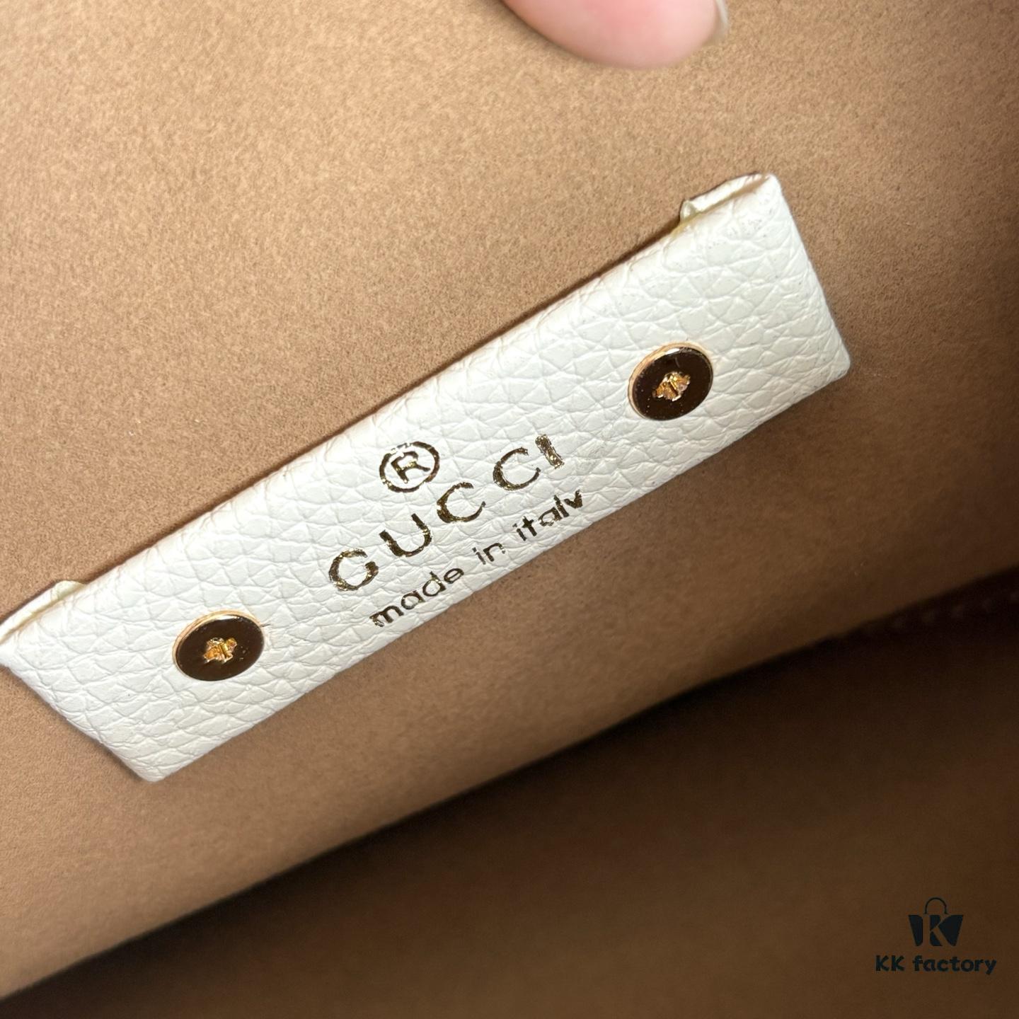 Gucci Softbit Mini Shoulder Bag in Milk White