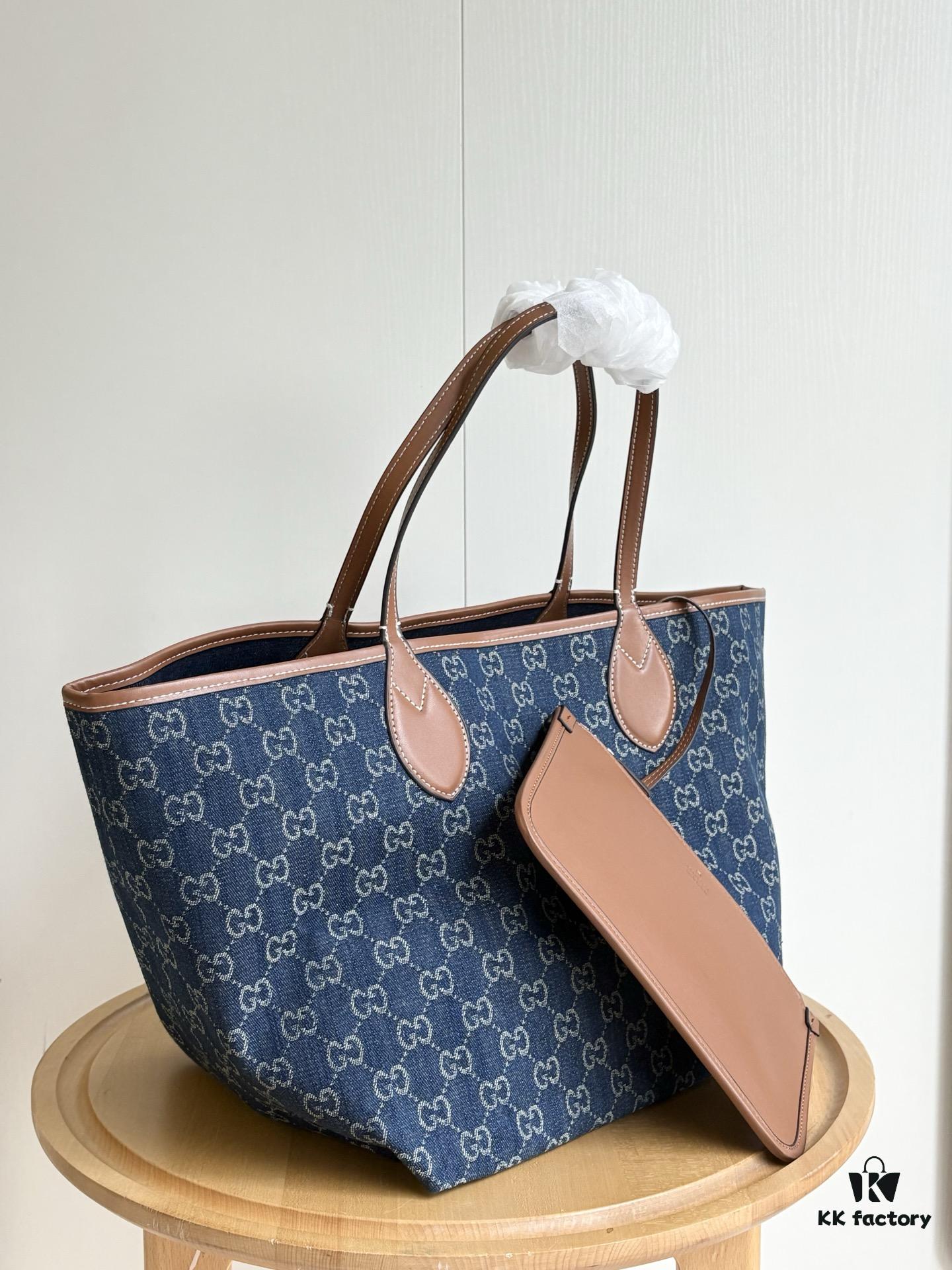 Gucci Totissima Large Tote Bag Model 820481 Size 30.5x28x27cm