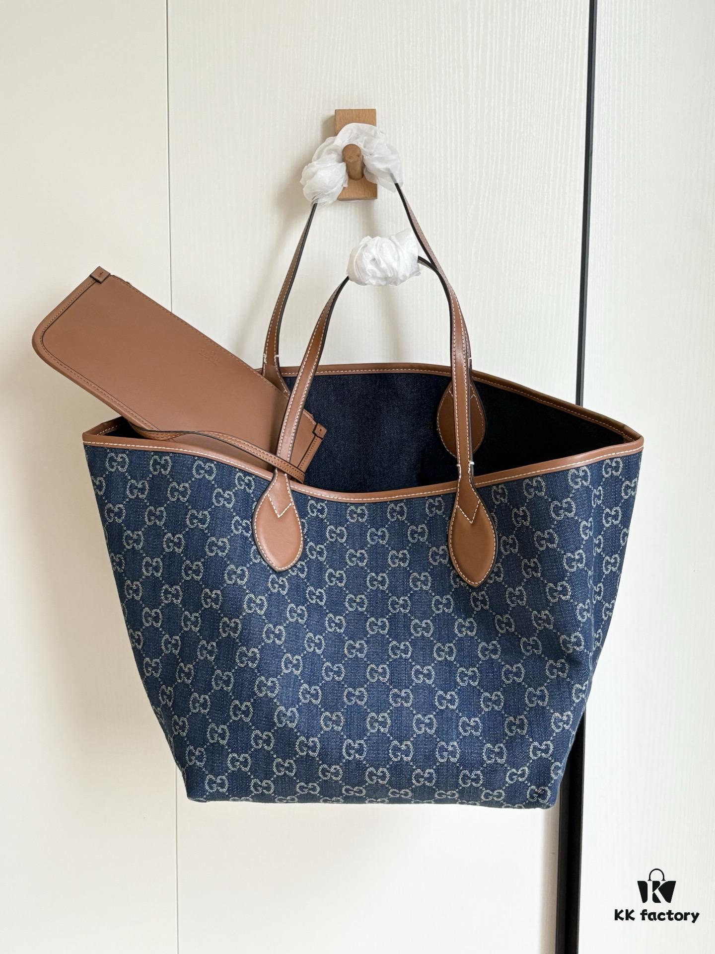 Gucci Totissima Large Tote Bag Model 820481 Size 30.5x28x27cm