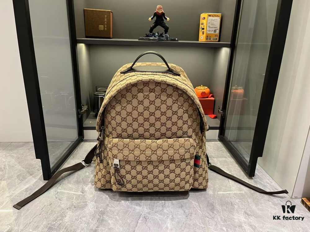 Gucci 2025 Spring-Summer Collection Men's Bag in Beige and Brown GG Canvas