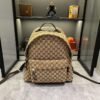 Gucci 2025 Spring-Summer Collection Men's Bag in Beige and Brown GG Canvas