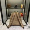 Gucci 2025 Spring-Summer Collection Men's Bag in Beige and Brown GG Canvas