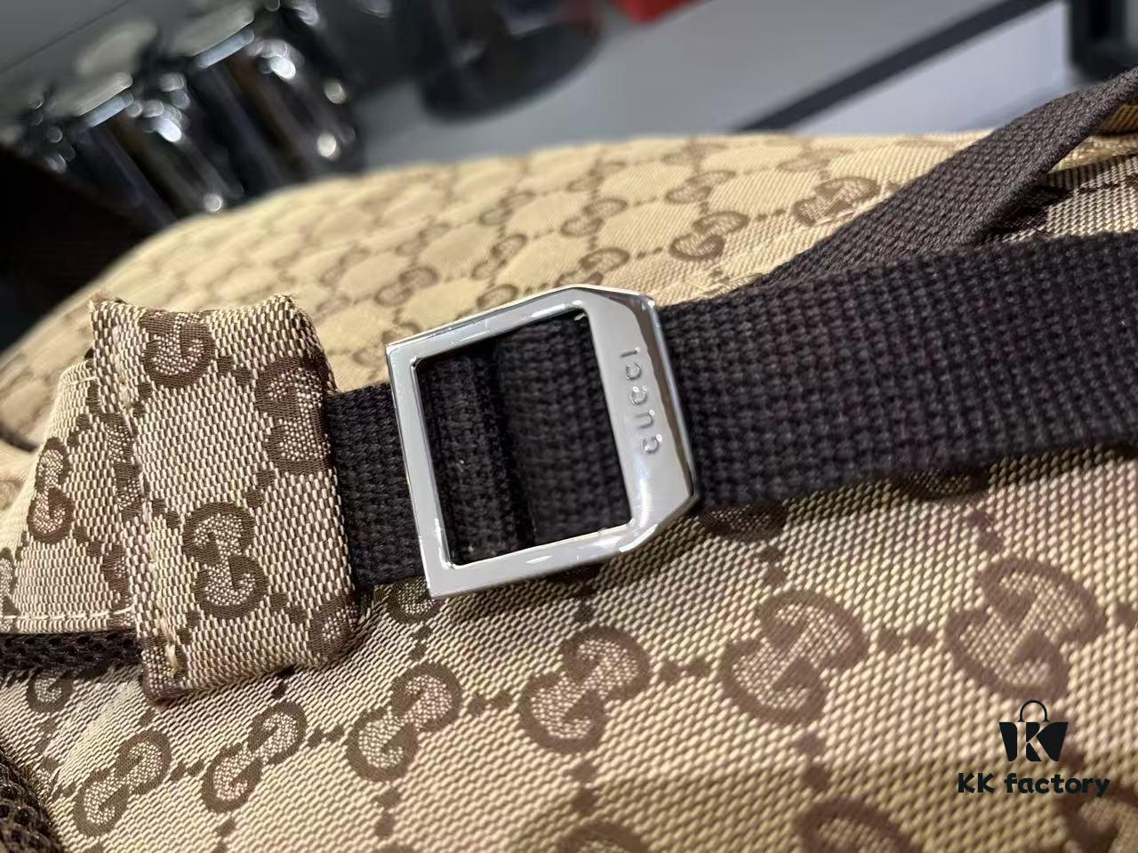 Gucci 2025 Spring-Summer Collection Men's Bag in Beige and Brown GG Canvas