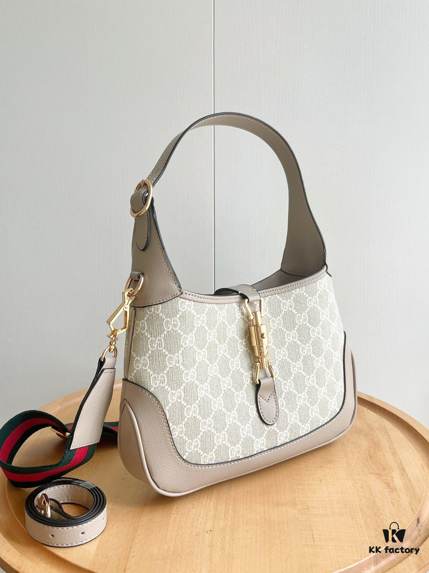 Gucci UN3AG 1294 Jackie 1961 Small Tote Bag (Upgraded Version #Double Shoulder Strap)