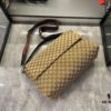 Gucci GG 2025 Spring-Summer Collection Men's Crossbody Bag in Beige Original GG Canvas