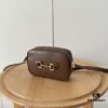 Gucci Horsebit 1955 Camera Bag in Brown Leather