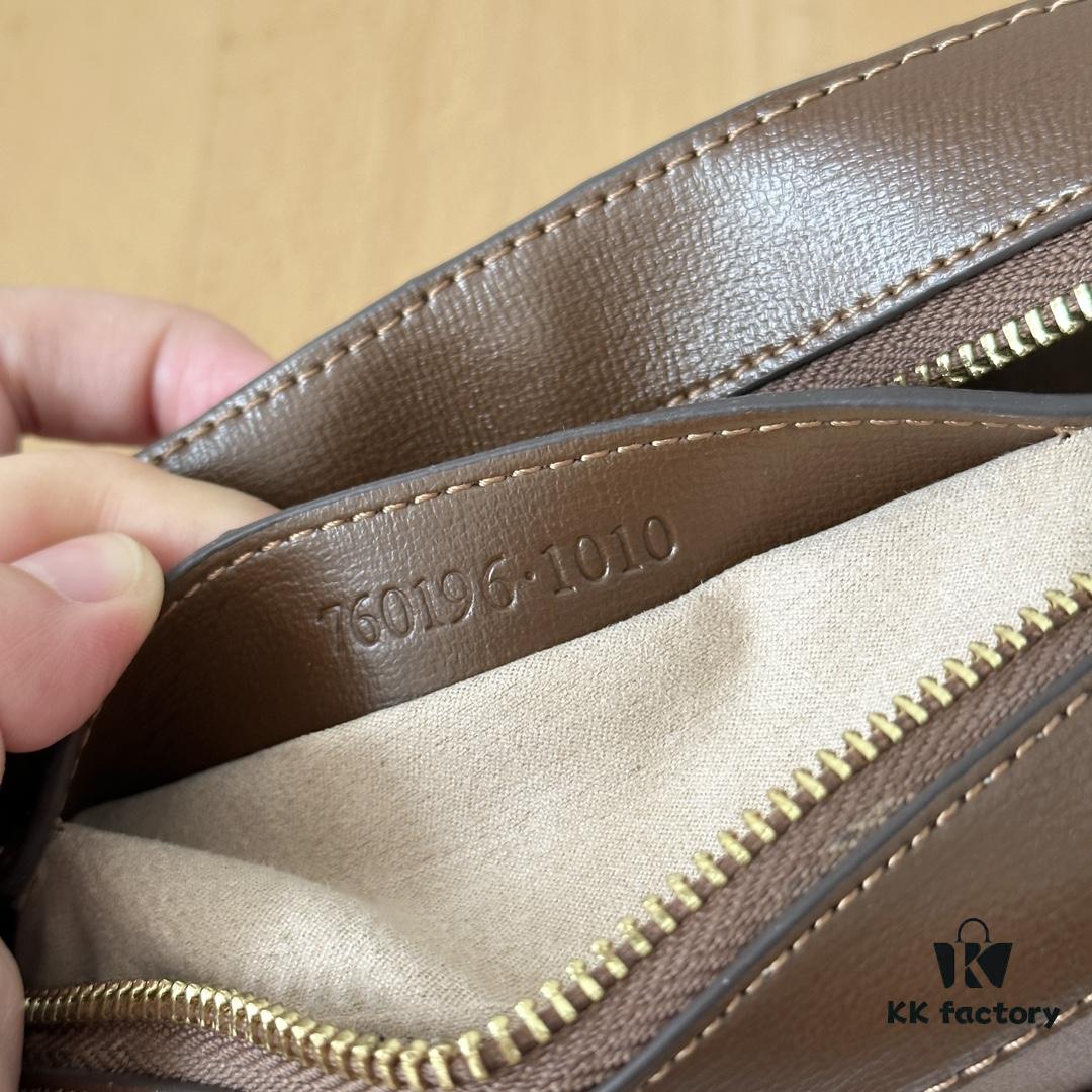 Gucci Horsebit 1955 Camera Bag in Brown Leather